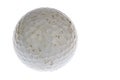 Used an dirty golf ball Royalty Free Stock Photo