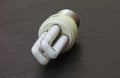 Used fluorescent lamp