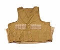 Used fly fishing vest