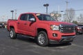 Used GMC Canyon pickup truck. With supply issues, GMC is buying and selling used and pre-owned vehicles to meet demand