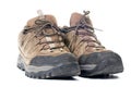Used hiking boots Royalty Free Stock Photo
