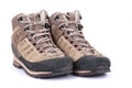 Used hiking boots Royalty Free Stock Photo