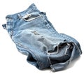 Used jeans Royalty Free Stock Photo