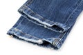 Used jeans Royalty Free Stock Photo