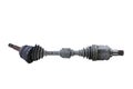 Used Left Axle shaft, drive shaft, Isolated white background with clipping paths Royalty Free Stock Photo