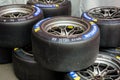 Used Michelin slick racing tires
