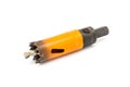 Used Orange Hole Saw Head, Drill Tool