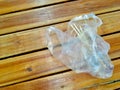 Used plastic bag Royalty Free Stock Photo