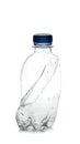 Used plastic bottle on white background. Recycling concept Royalty Free Stock Photo