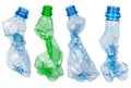 Used plastic bottles