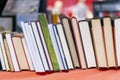 Used second hand books being sold Royalty Free Stock Photo