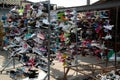 Used sneakers Hang a lot for drying before selling.