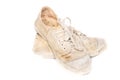 Used sneakers Royalty Free Stock Photo