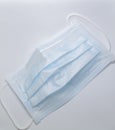 Used surgical face mask