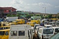 Used Taxi vehicles for sale at the market in Oshodi