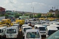 Used Taxi vehicles for sale at the market in Oshodi