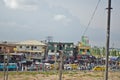 Used Taxi vehicles for sale at the market in Oshodi