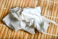 Used tissue paper Royalty Free Stock Photo