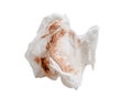 Used tissue paper isolate (clipping path). Royalty Free Stock Photo