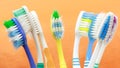 Used Toothbrush Royalty Free Stock Photo