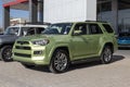 Used Toyota 4Runner at a dealership. With supply issues, Toyota is buying and selling many pre-owned cars to meet demand