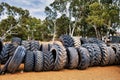 Used truck- and tractor tires for sale