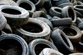 Used tyres 2 Royalty Free Stock Photo