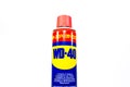 Used WD-40 recipient on white background.