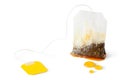 Used wet teabag Royalty Free Stock Photo