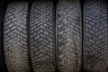 used winter tires pattern texture