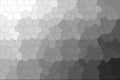 Useful abstract illustration of grey Middle size hexagon. Lovely background for your needs.