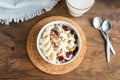 Useful baking: cottage cheese and muesli