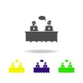 useless conversation icon. Element of colleagues icon for mobile concept and web apps. Detailed useless conversation icon can be Royalty Free Stock Photo