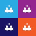 useless conversation icon. Element of colleagues icon for mobile concept and web apps Royalty Free Stock Photo