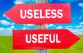 Useless and usefull