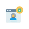 User Authentication Icon for Security