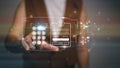 User authentication system with username and password, cybersecurity concept, information security and encryption, secure Internet Royalty Free Stock Photo