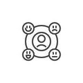 User Behavior line icon