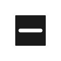 user checkbox diff icon. Signs and symbols can be used for web, logo, mobile app, UI, UX