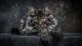 User cute Mainecoon cat