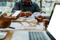 User experience UX designer designing web on smart phone layout. UI developer planning working on mobile application prototype Royalty Free Stock Photo