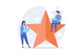 User feedback. Internet questionnaire, online survey, ranking system. Service clients opinion expression. Users with laptops