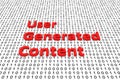 User generated content