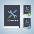 User Guide Manual Book Illustration Royalty Free Stock Photo