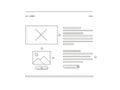 User interface design layout Royalty Free Stock Photo