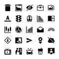 User Interface Glyph Icons Pack