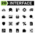 User interface icon set include bicycle, biking, cycling, transport, user interface, comments, chat, discussion, fire,