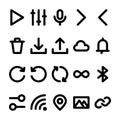 User Interface - 20 icons image.