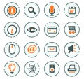 User interface icons set