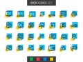 User interface icons Royalty Free Stock Photo